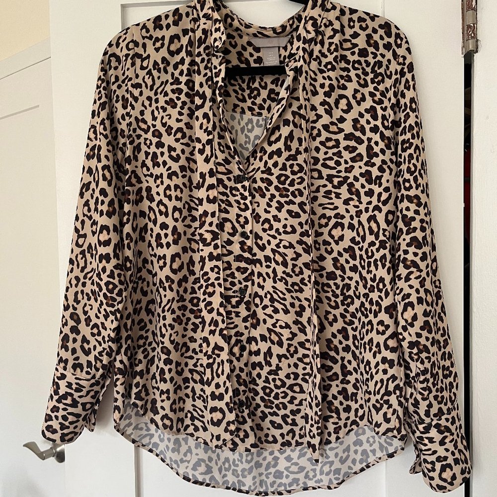 H&M Leopard Shirt